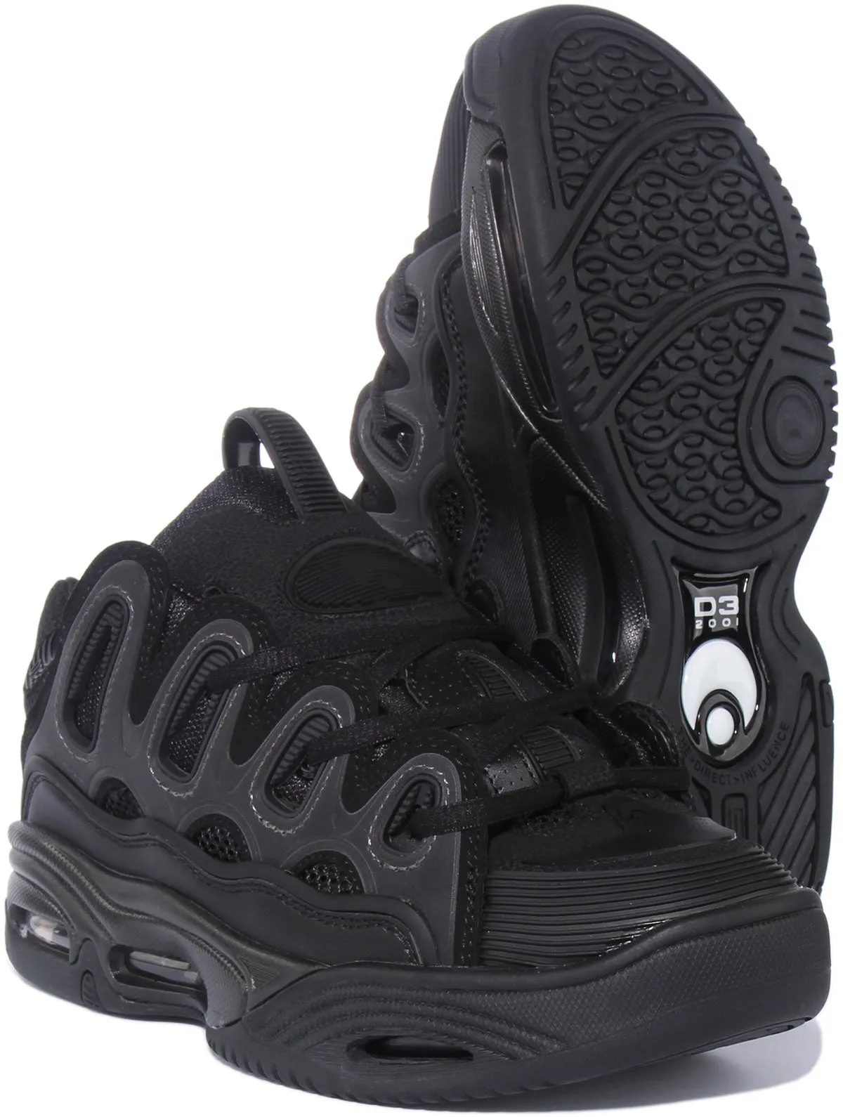Osiris D3 2001 In Black For Men Anti-Slip Base