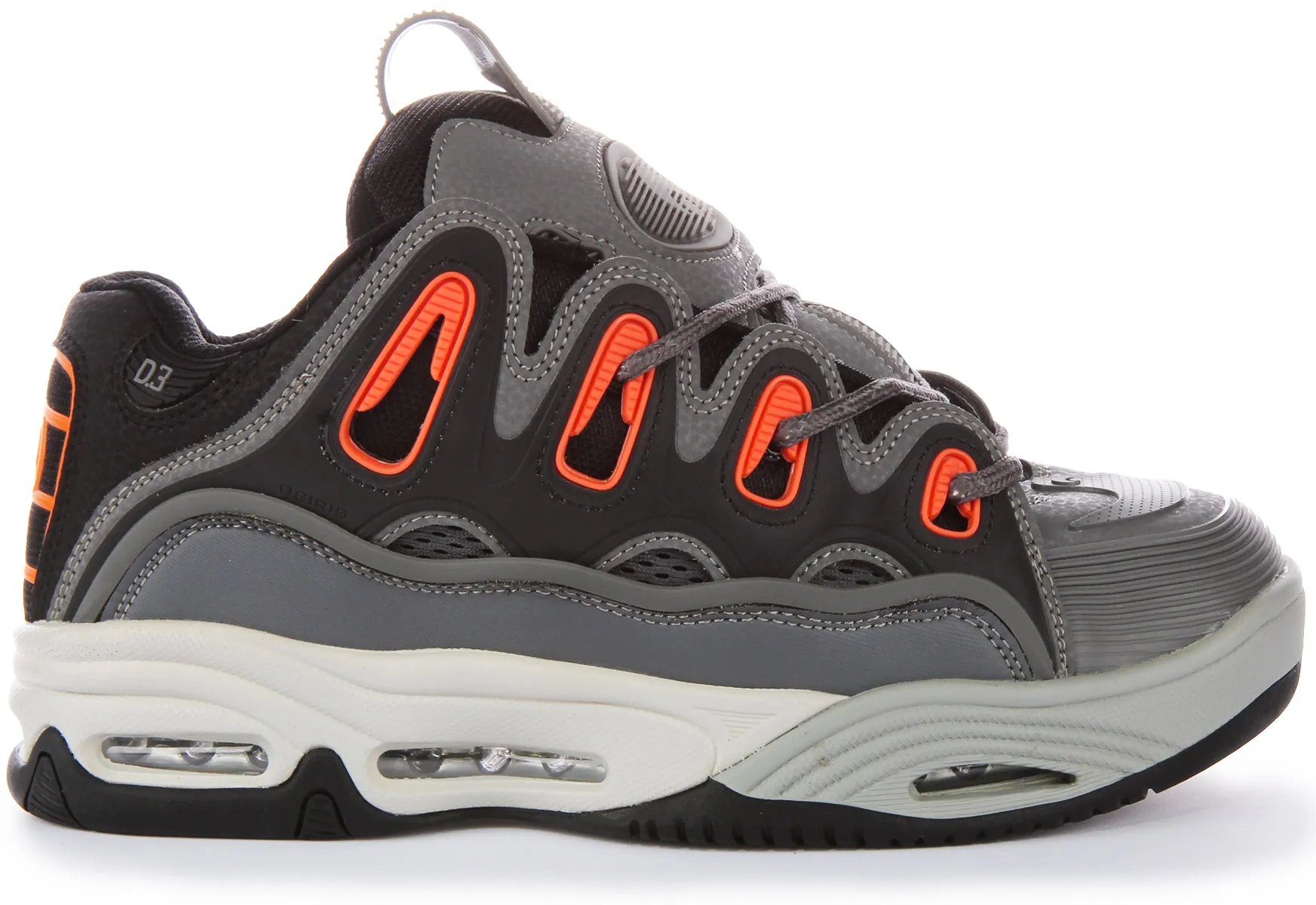 Osiris D3 2001 In Charcoal Black For Men Athletic Feel