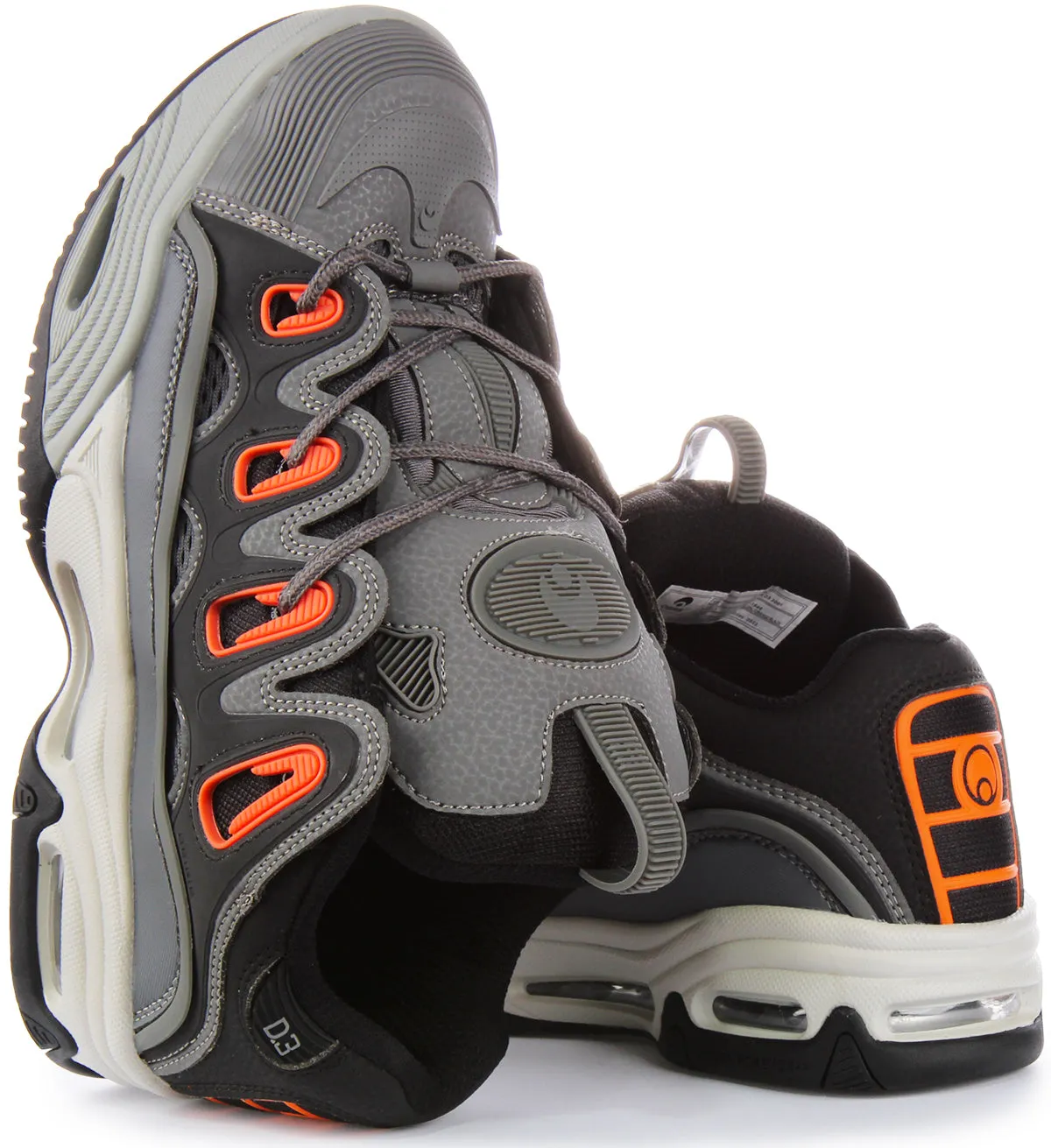 Osiris D3 2001 In Charcoal Black For Men Athletic Feel
