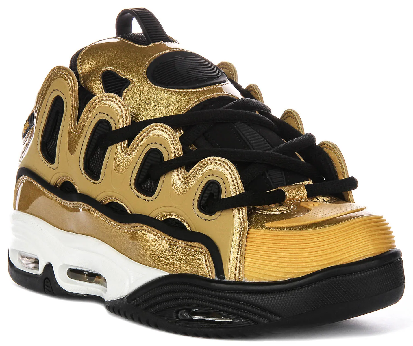 Osiris D3 2001 In Gold Black For Men Foot Hugging
