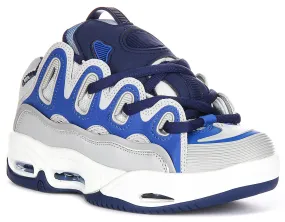 Made to respond evenly under pressure and motion Osiris D3 2001 In Grey Blue For Men