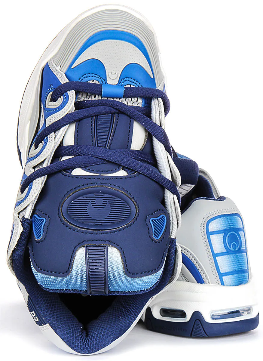 Osiris D3 2001 In Grey Blue For Men Stretch Zone