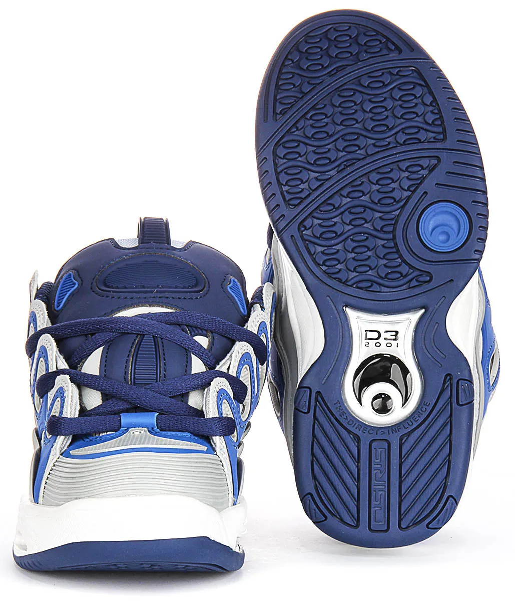 Osiris D3 2001 In Grey Blue For Men Stretch Zone