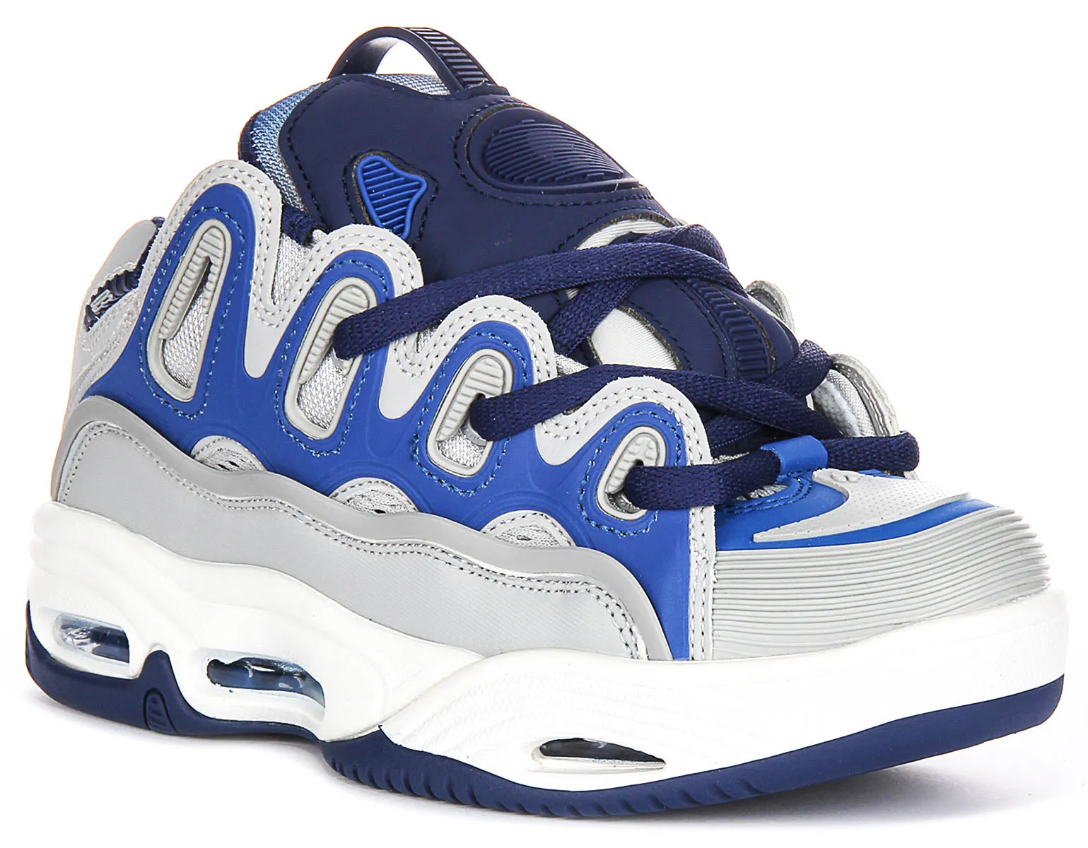 Made to respond evenly under pressure and motion Osiris D3 2001 In Grey Blue For Men