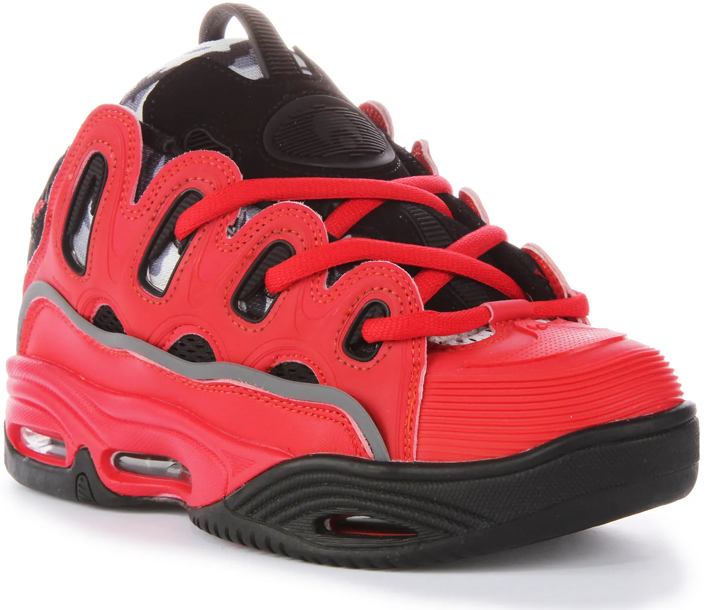 Osiris D3 2001 In Red Black For Men Shock Cushion Quick Steps