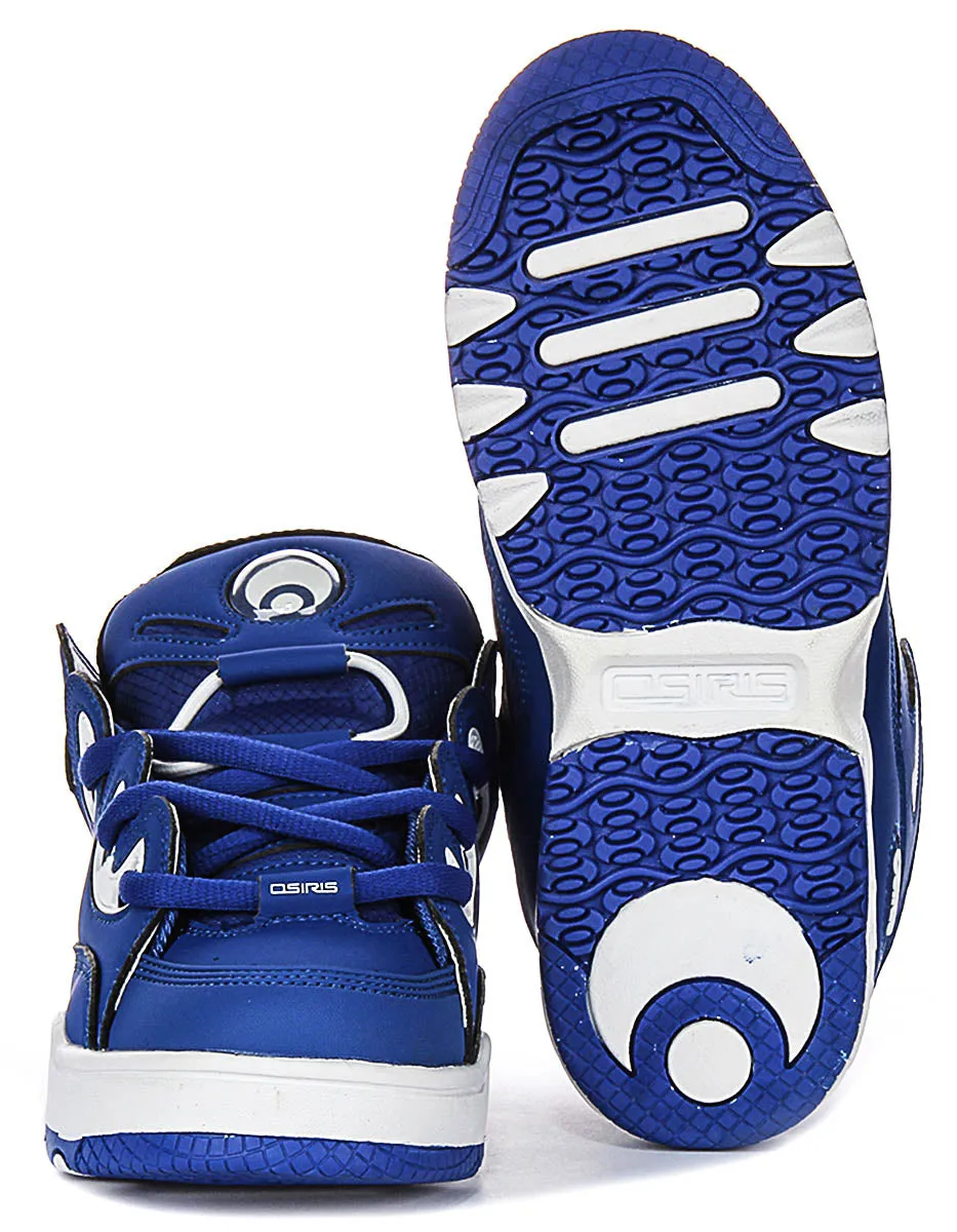 Osiris D3 E In Blue White Close Fit