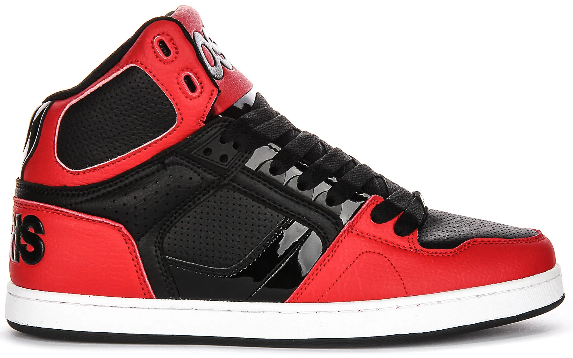 Osiris NYC 83 Clk In Red Black For Men Pro Fit