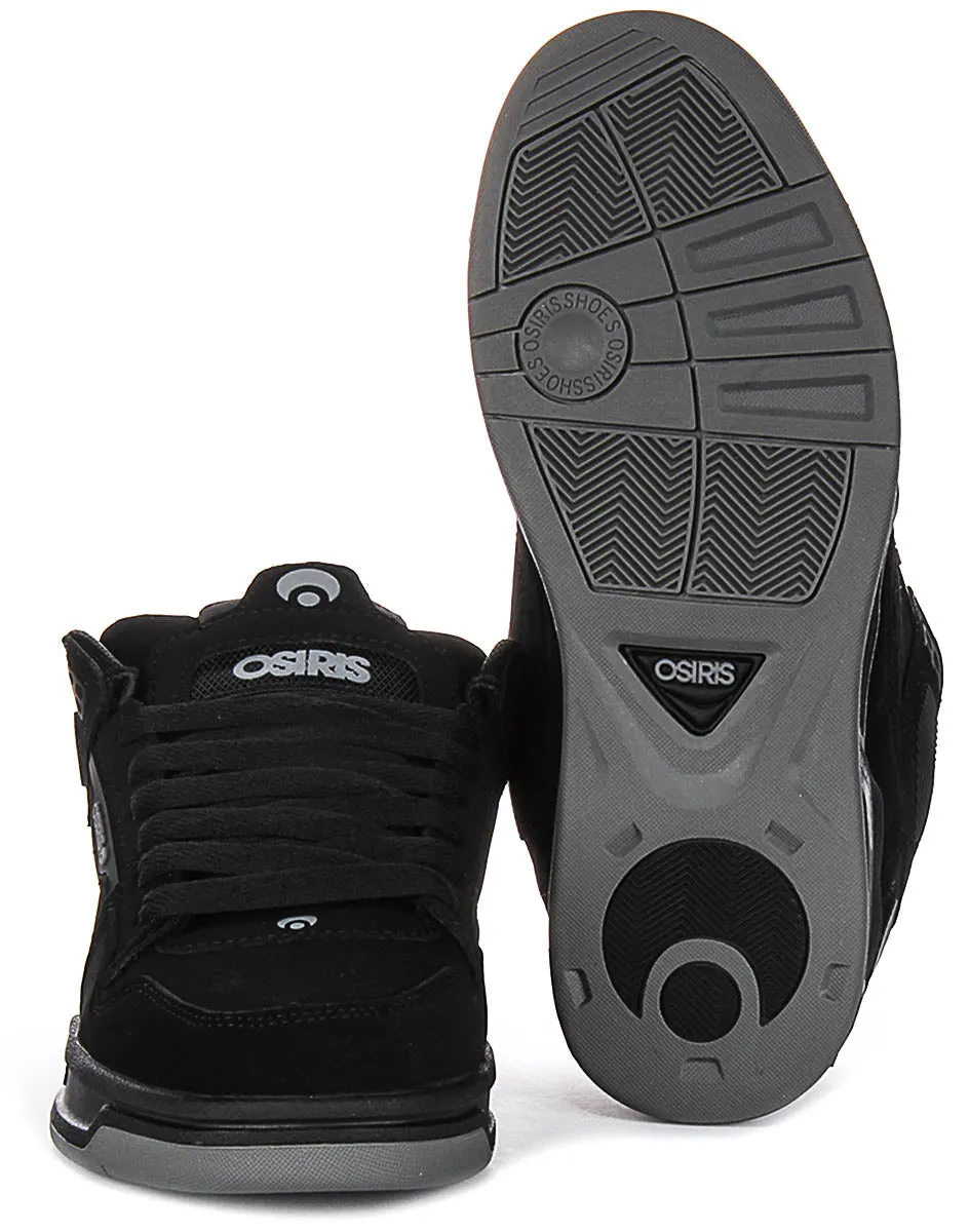 Osiris Peril In Black Grey For Men Workout Ready