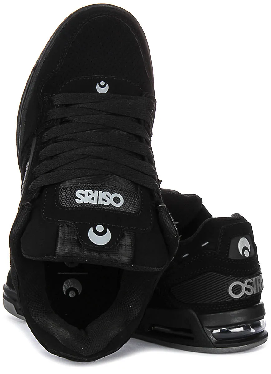 Osiris Peril In Black Grey For Men Workout Ready