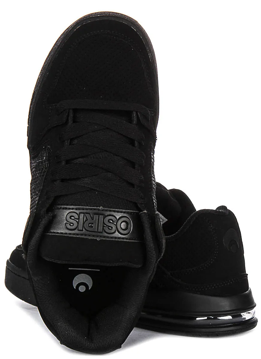 Osiris Pixel In All Black For Men All terrain