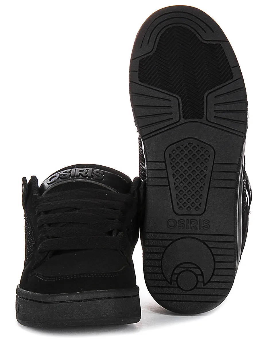 Osiris Pixel In All Black For Men All terrain