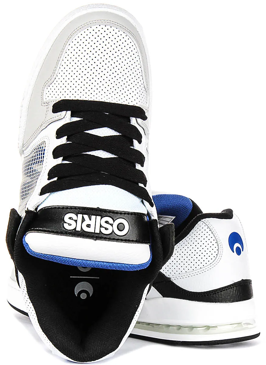 Osiris Pixel In White Black For Men Quick Bounce