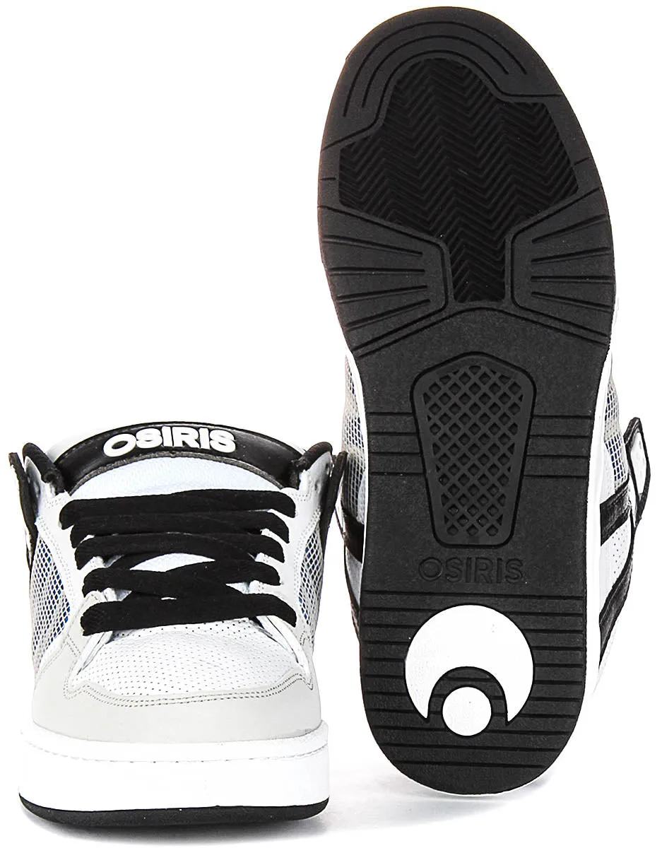 Osiris Pixel In White Black For Men Quick Bounce