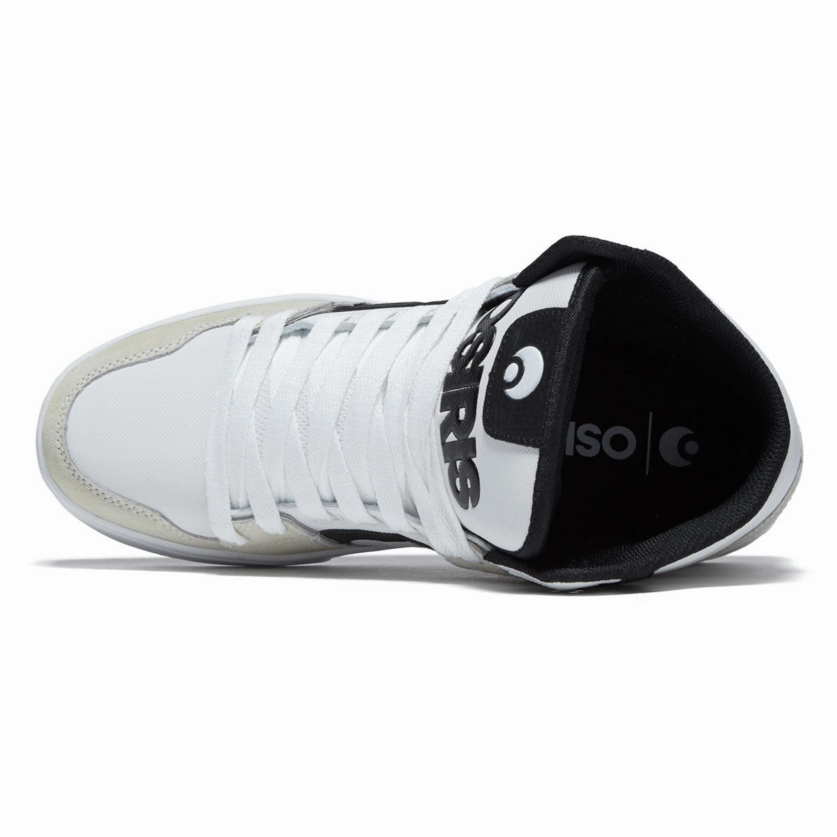 Osiris Clone Shoes - White/Black/White Toe Spin