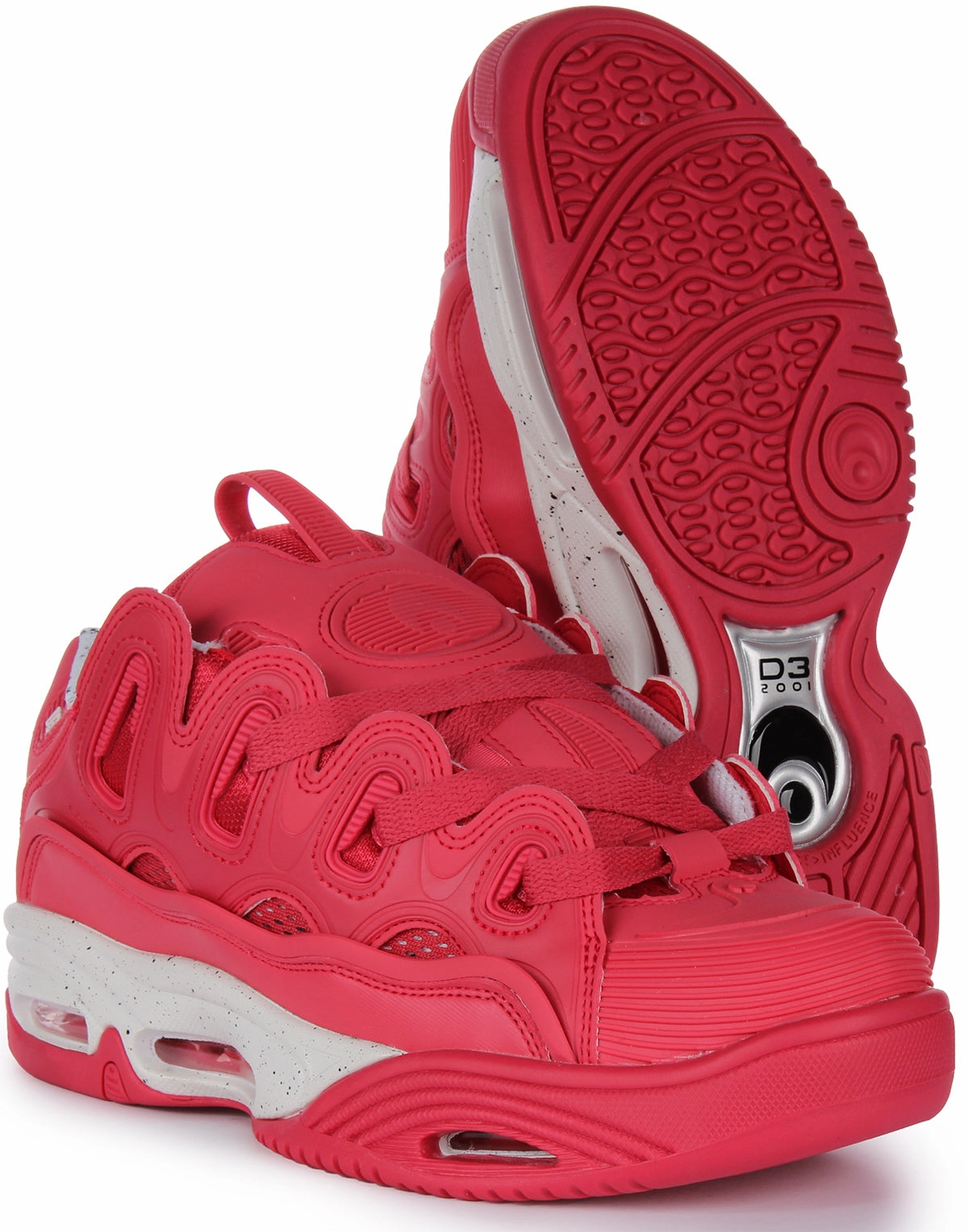 Osiris D3 2001 In Pink White For Men Multi Use