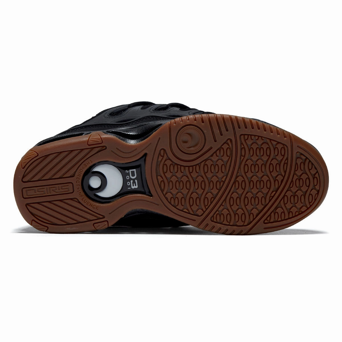 Osiris D3 2001 Shoes - Black/Black/Gum Sport Edge