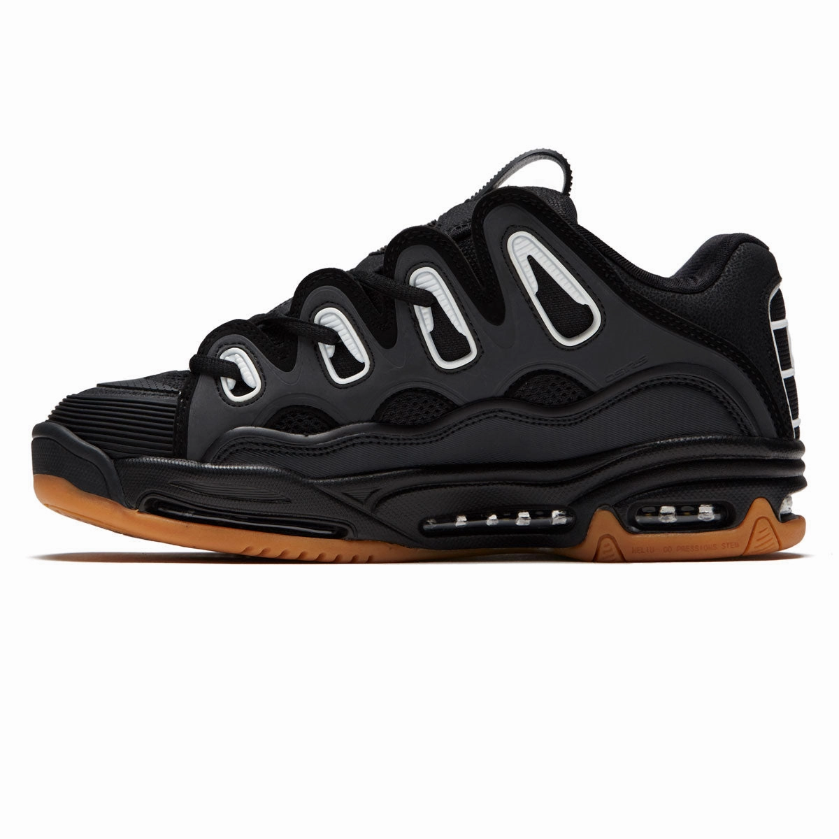 Osiris D3 2001 Shoes - Black/Gum Smooth Style