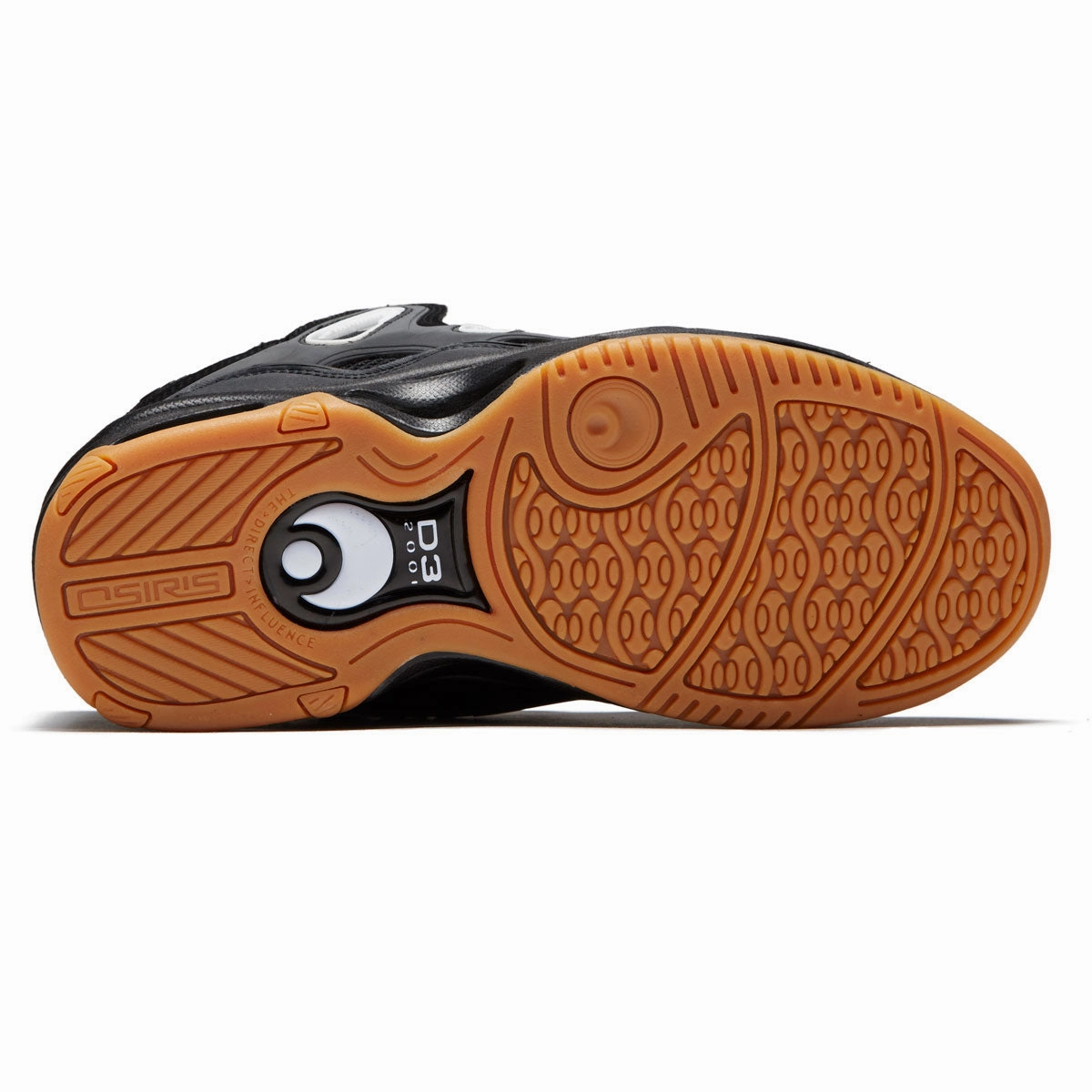 Osiris D3 2001 Shoes - Black/Gum Smooth Style