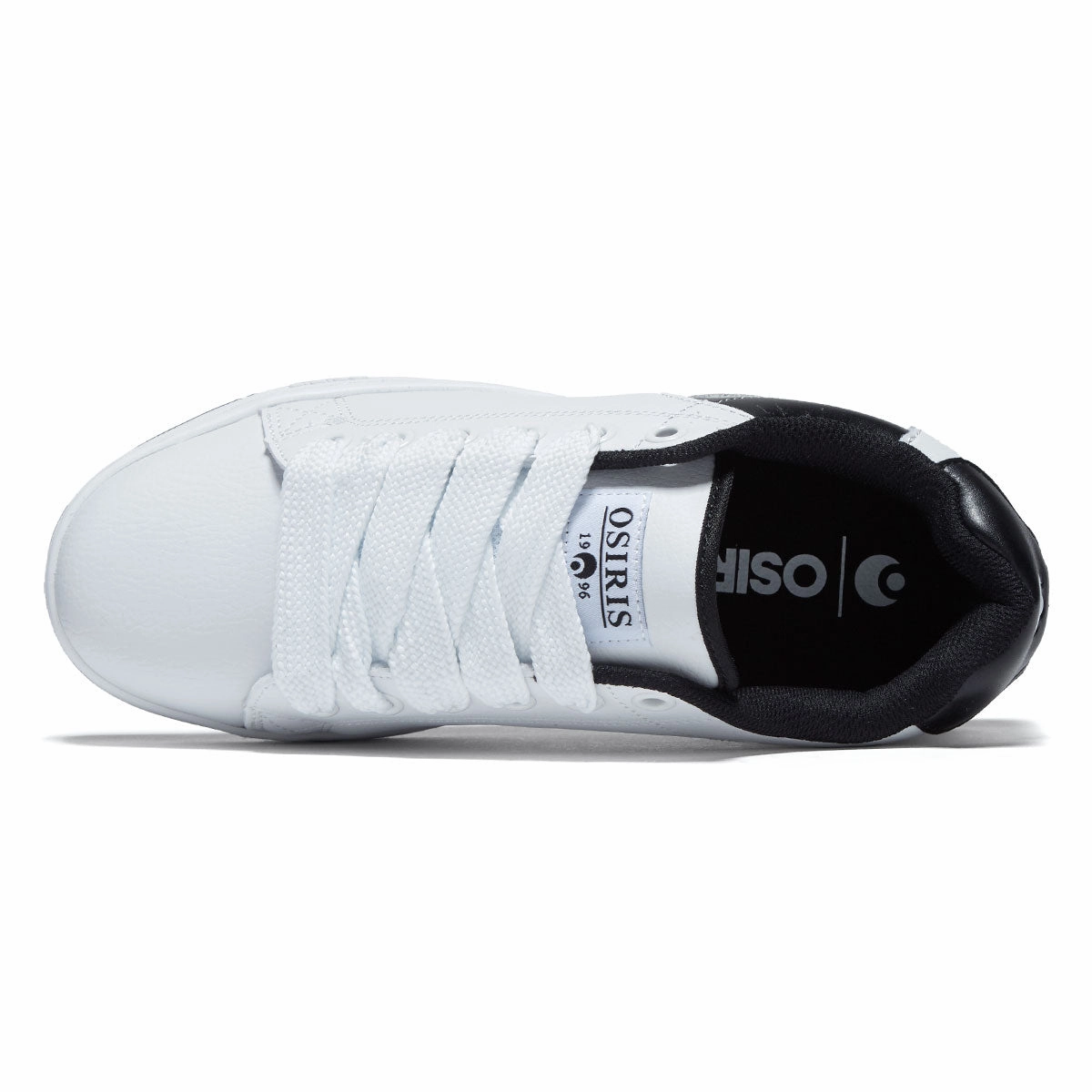 Osiris Troma Alt Shoes - White/White/Black Daily Walk