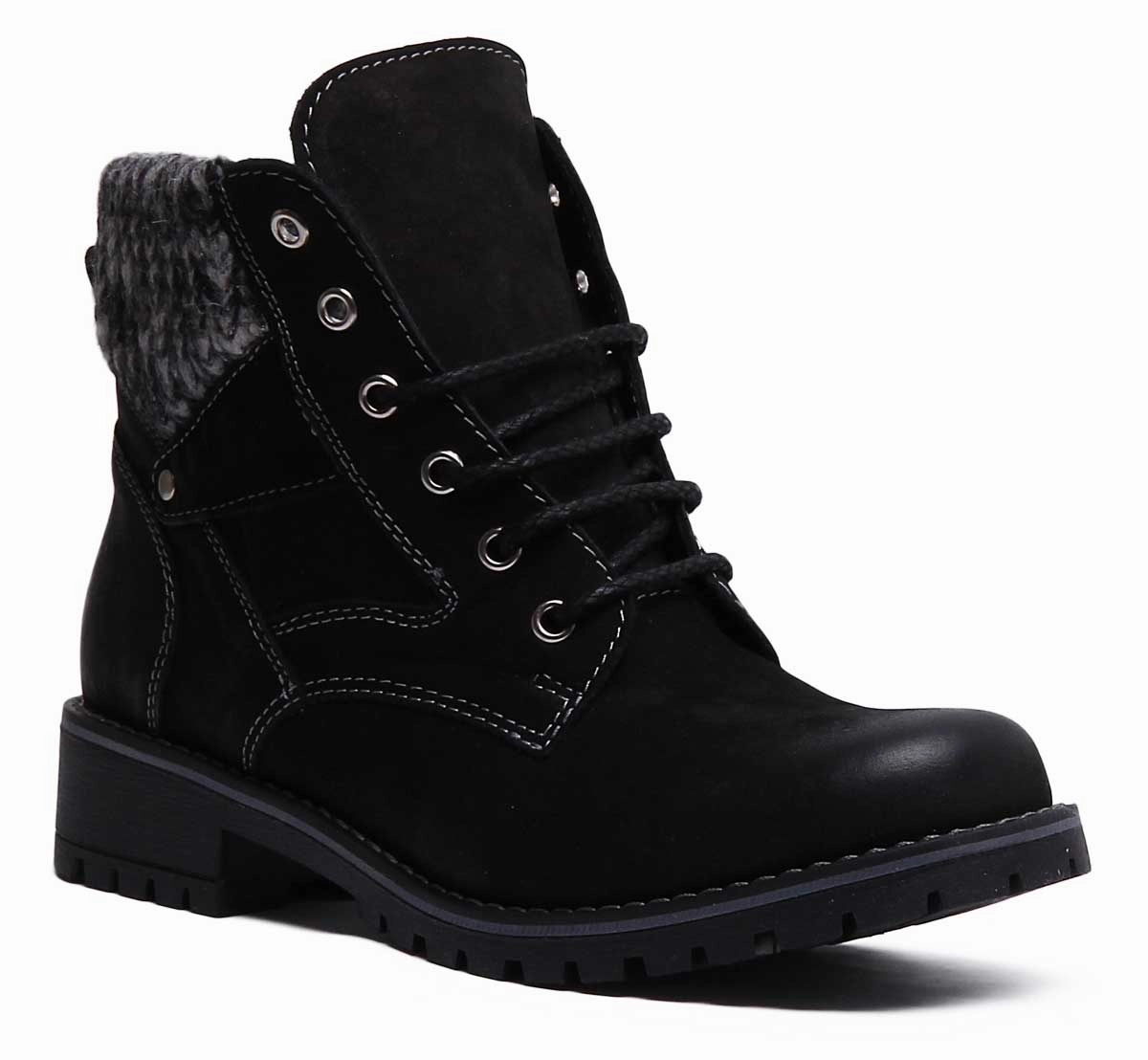 Justin Reess England Sophia In Black Foot Stability System Weather Protection