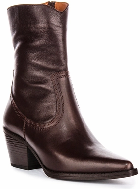 Justinreess England Luisa In Brown For Women Fast Fit Boots