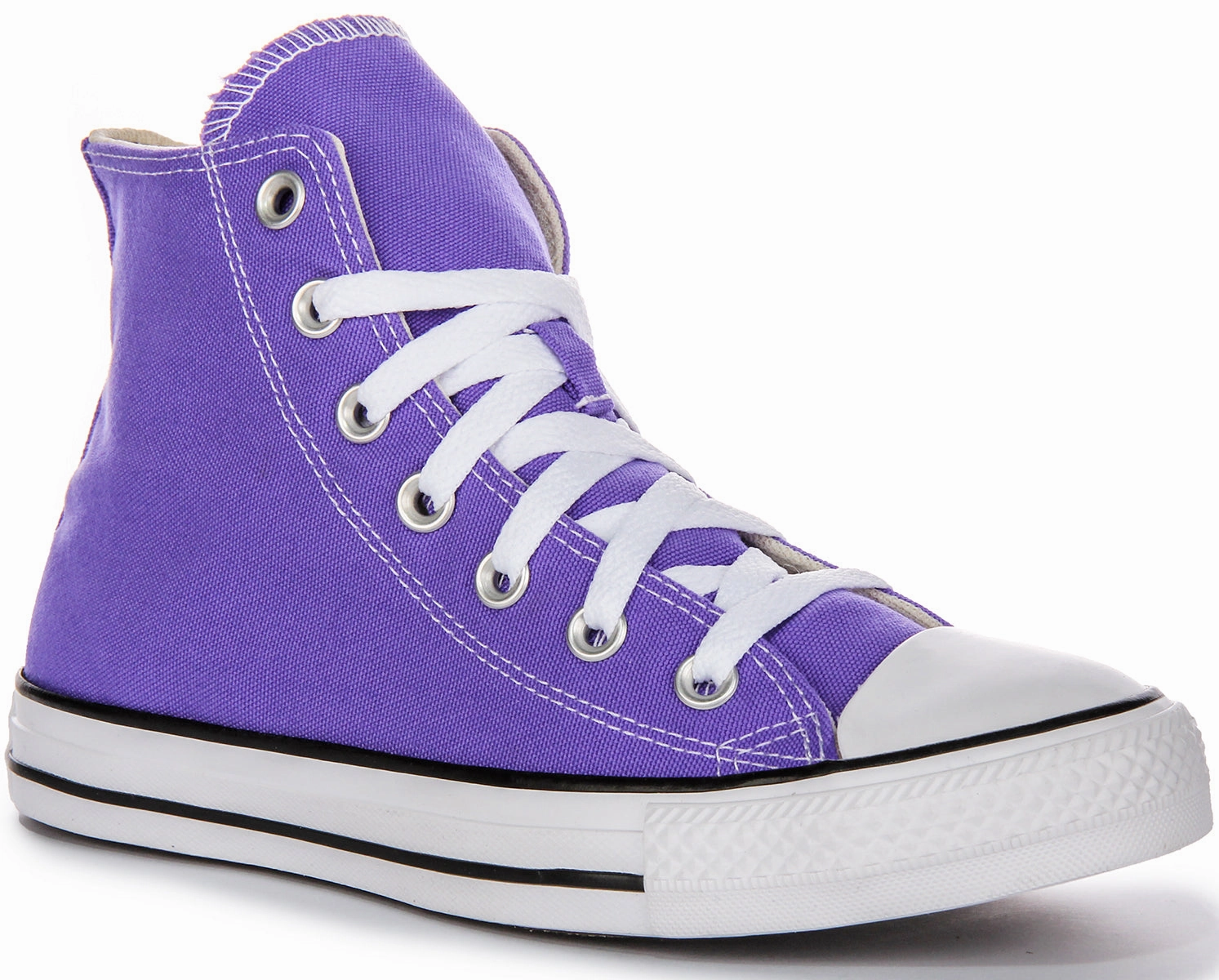 Converse All Star Hi Top A11570C In Violet Purple Glow Edge Quick Wear