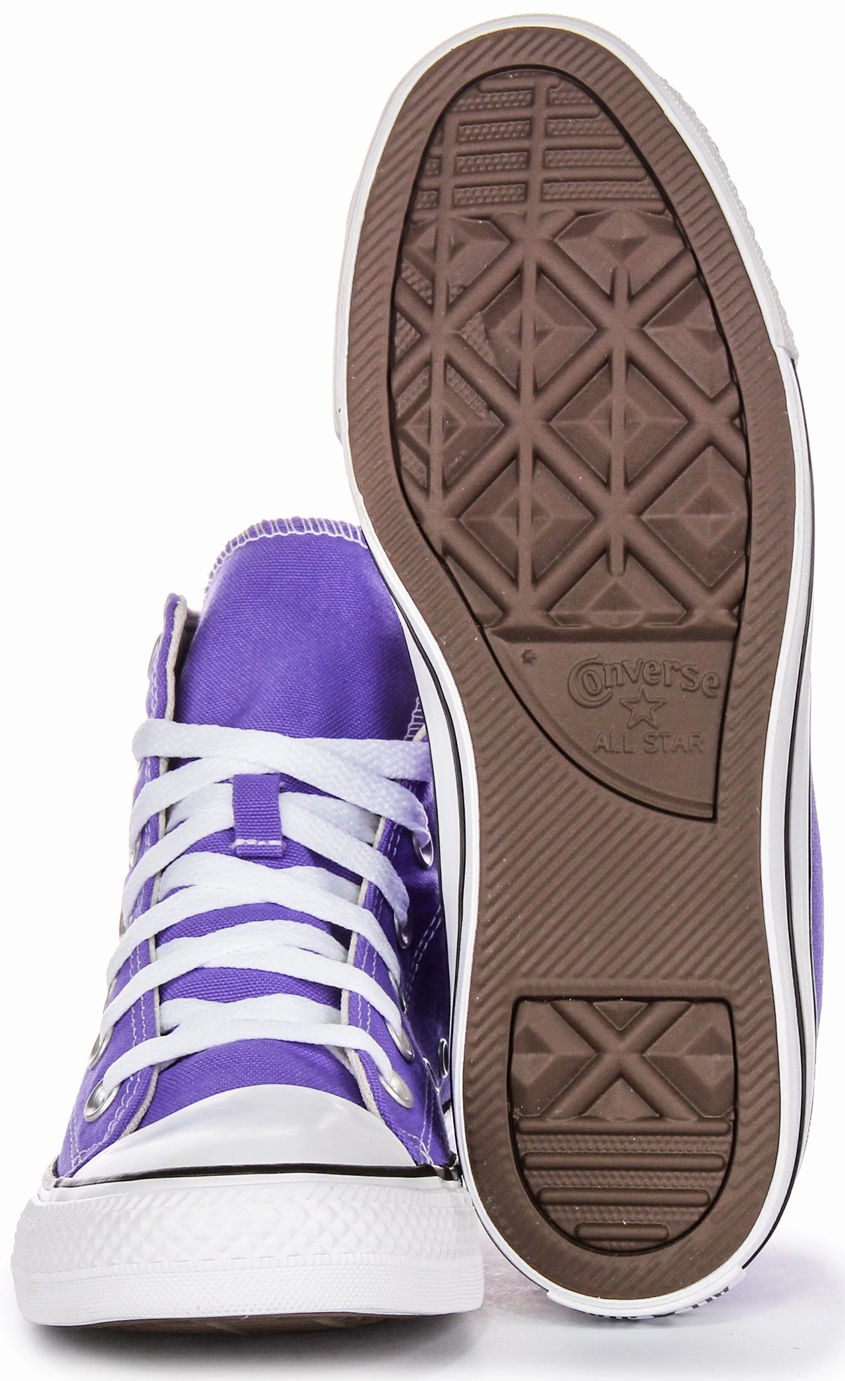 Outdoor Comfort Converse All Star Hi Top A11570C In Violet Purple