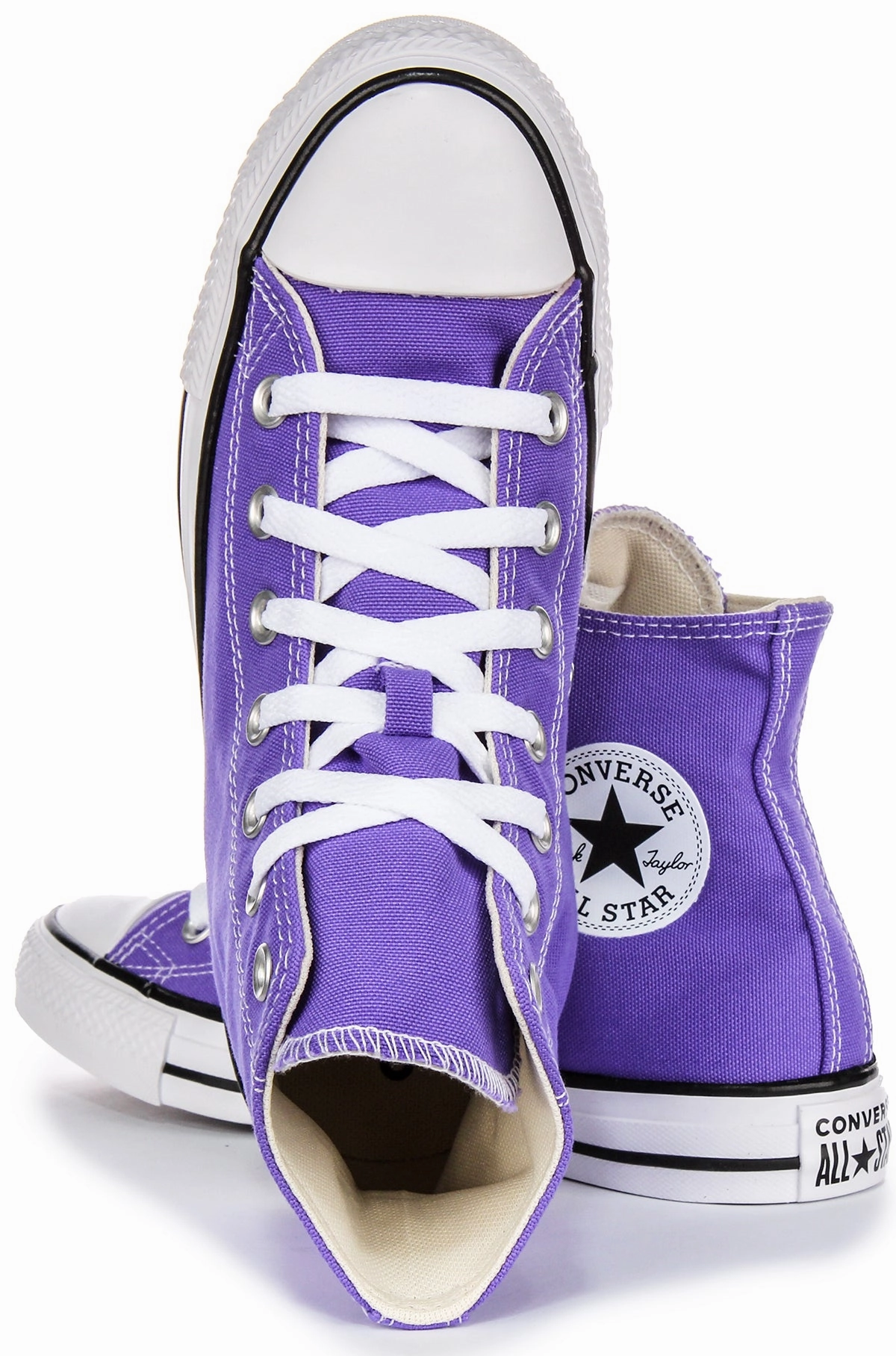 Outdoor Comfort Converse All Star Hi Top A11570C In Violet Purple