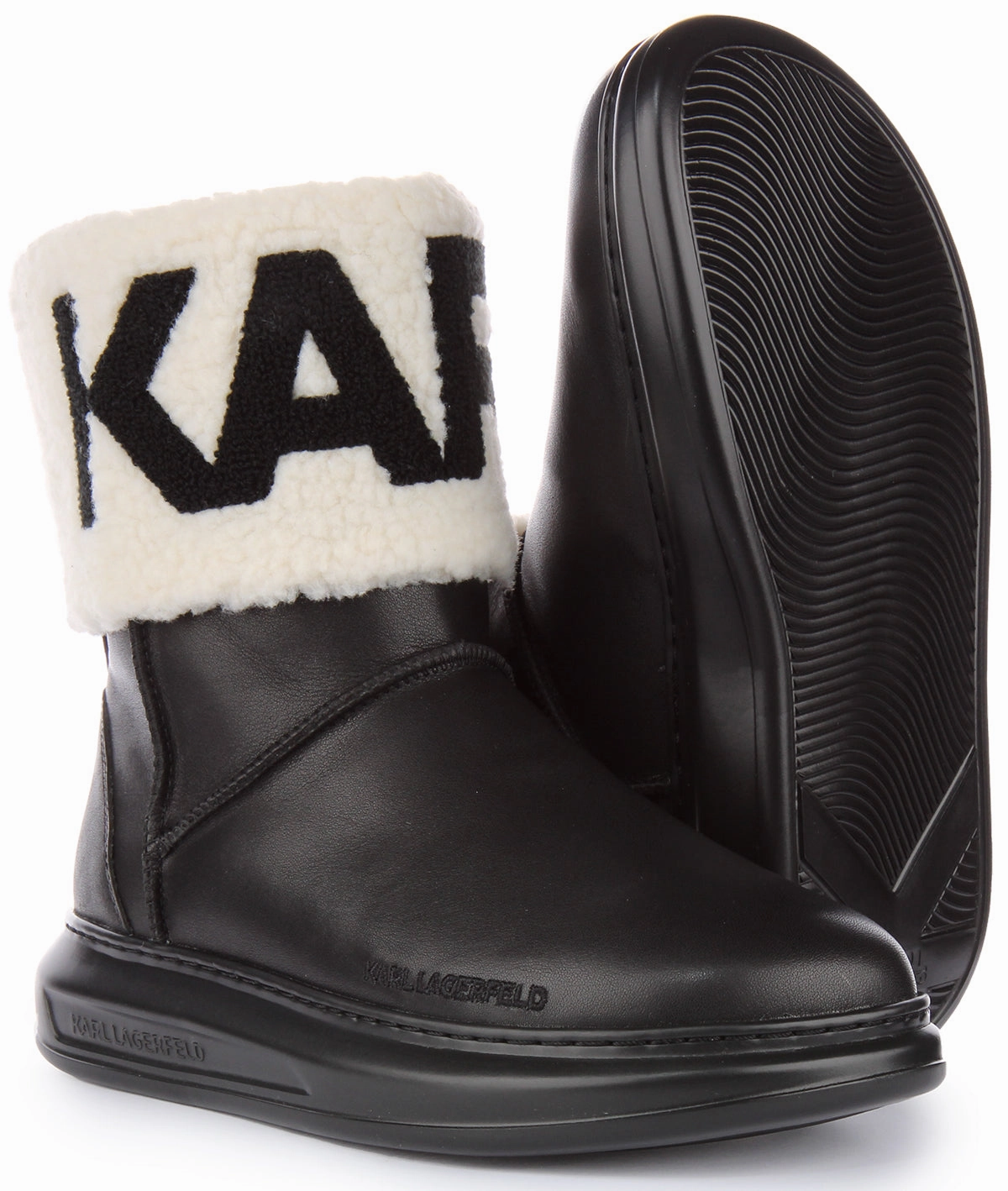 Outdoor Endurance Karl Lagerfeld Kapri Kosi In Black For Women