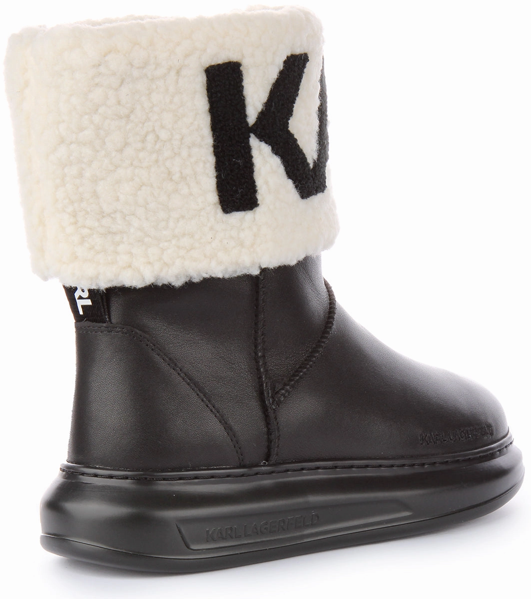 Outdoor Endurance Karl Lagerfeld Kapri Kosi In Black For Women