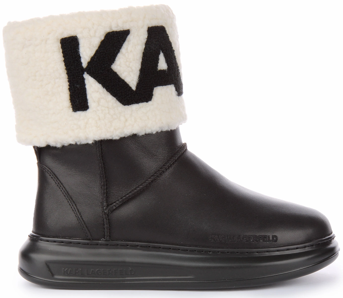 Outdoor Endurance Karl Lagerfeld Kapri Kosi In Black For Women