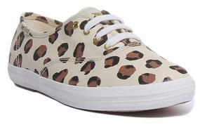 Keds Champion In Leopard Run Cushion Running Park