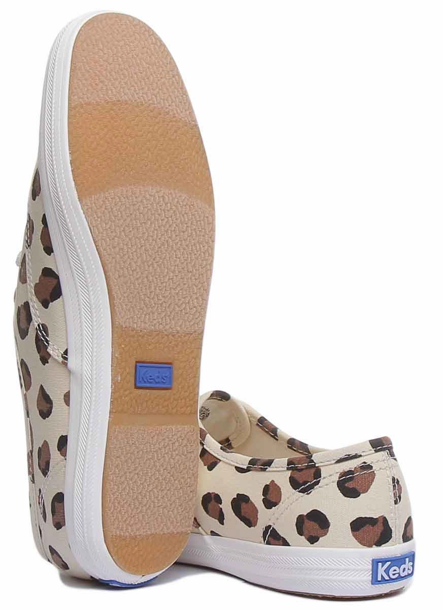 Outdoor Grip Keds Champion In Leopard