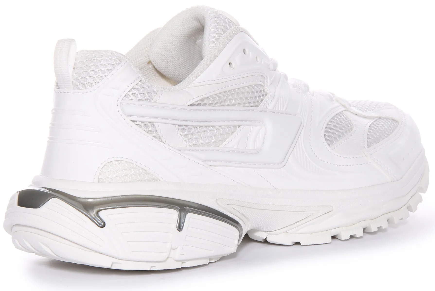 Outsole Flex Diesel S Serendipity Sneaker In White Mono For Men