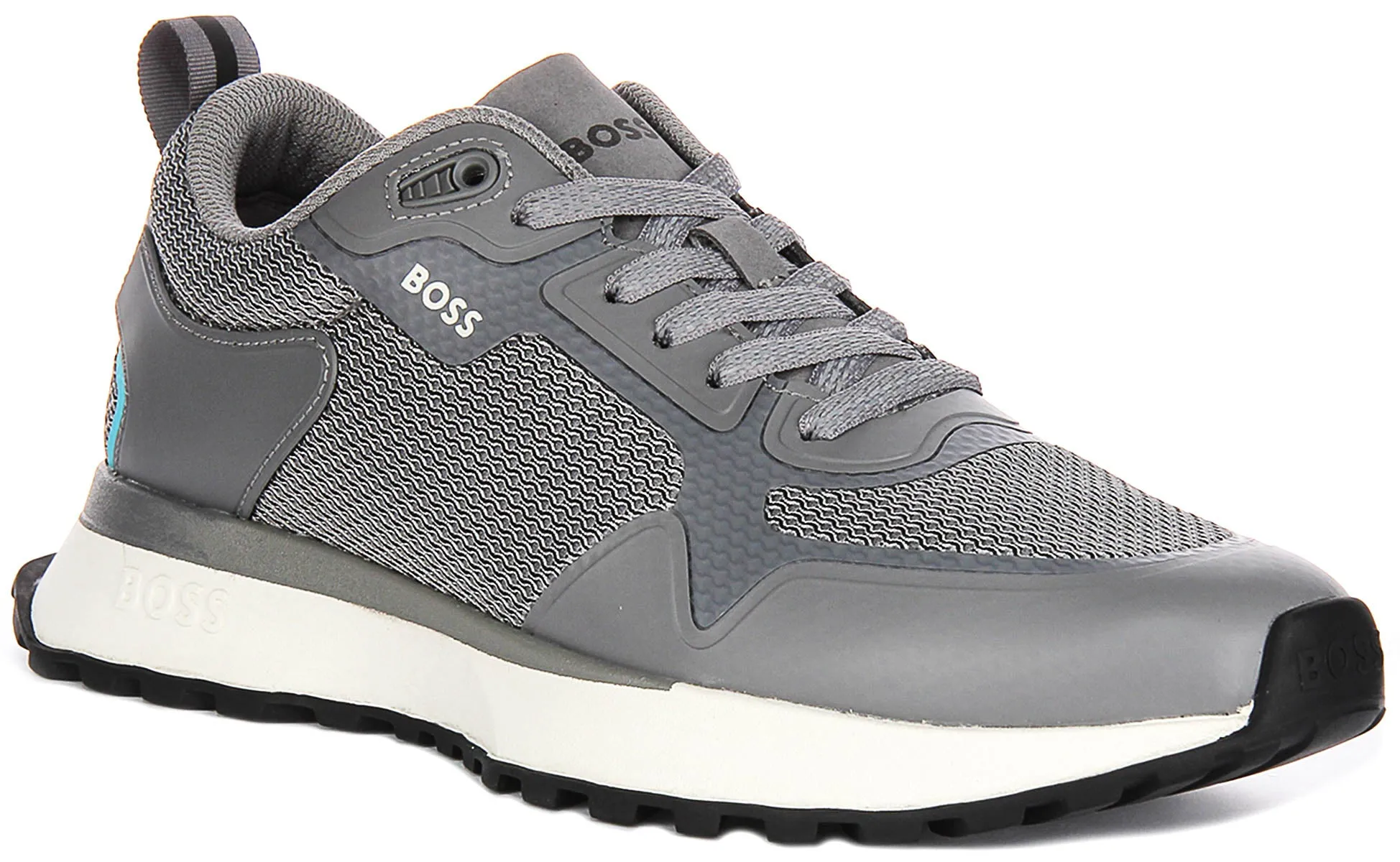 Shock zones are mapped for key impact points Boss Jonah Runner Meth In Grey For Men