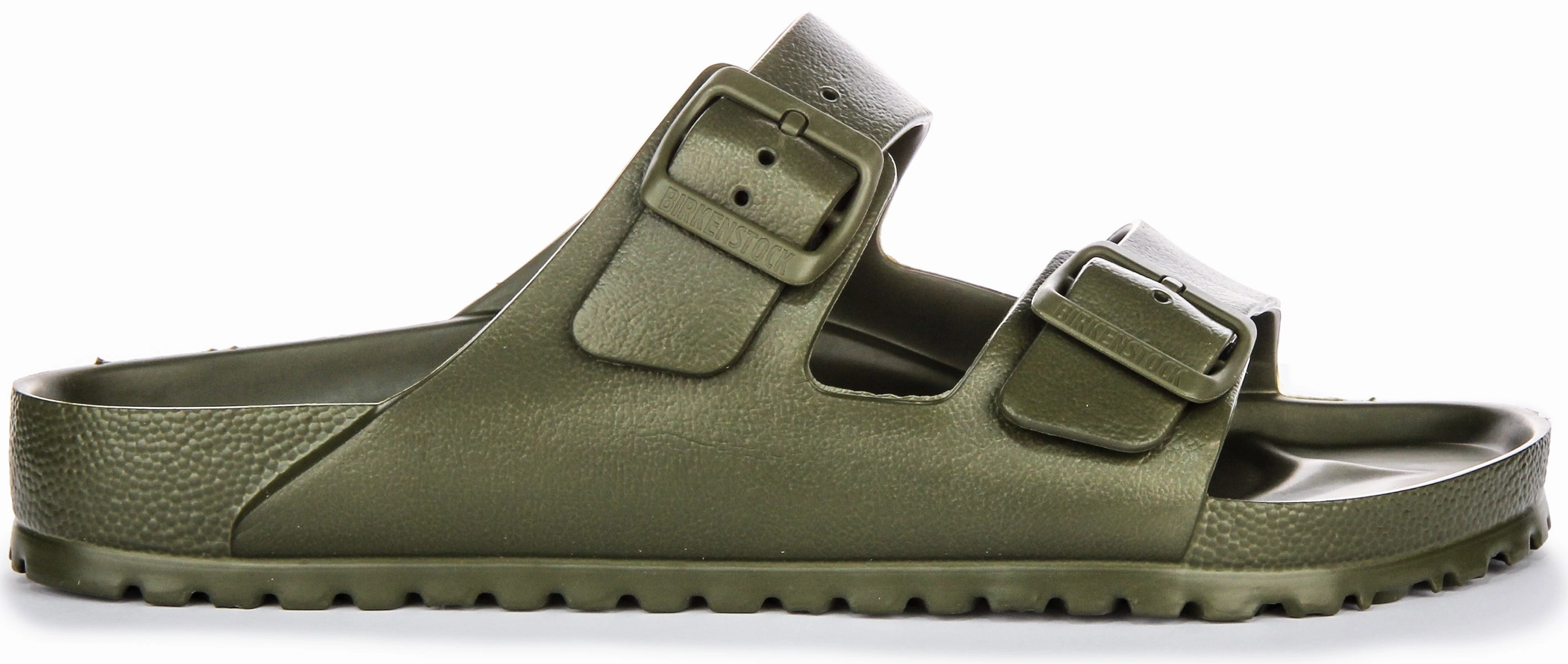 Padded cuff design Birkenstock Arizona Eva In Khaki For Men | Regular Fit