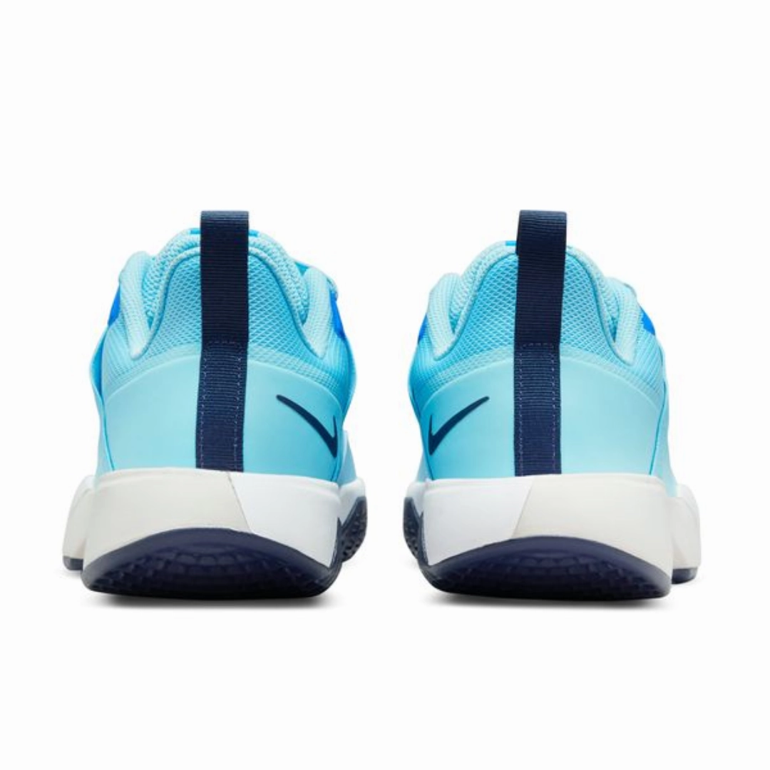 Padded Foot Concept Nike Court Vapor Lite Men's Hard Court Tennis Shoes - Blue Chill/Midnight Navy-Phantom-White