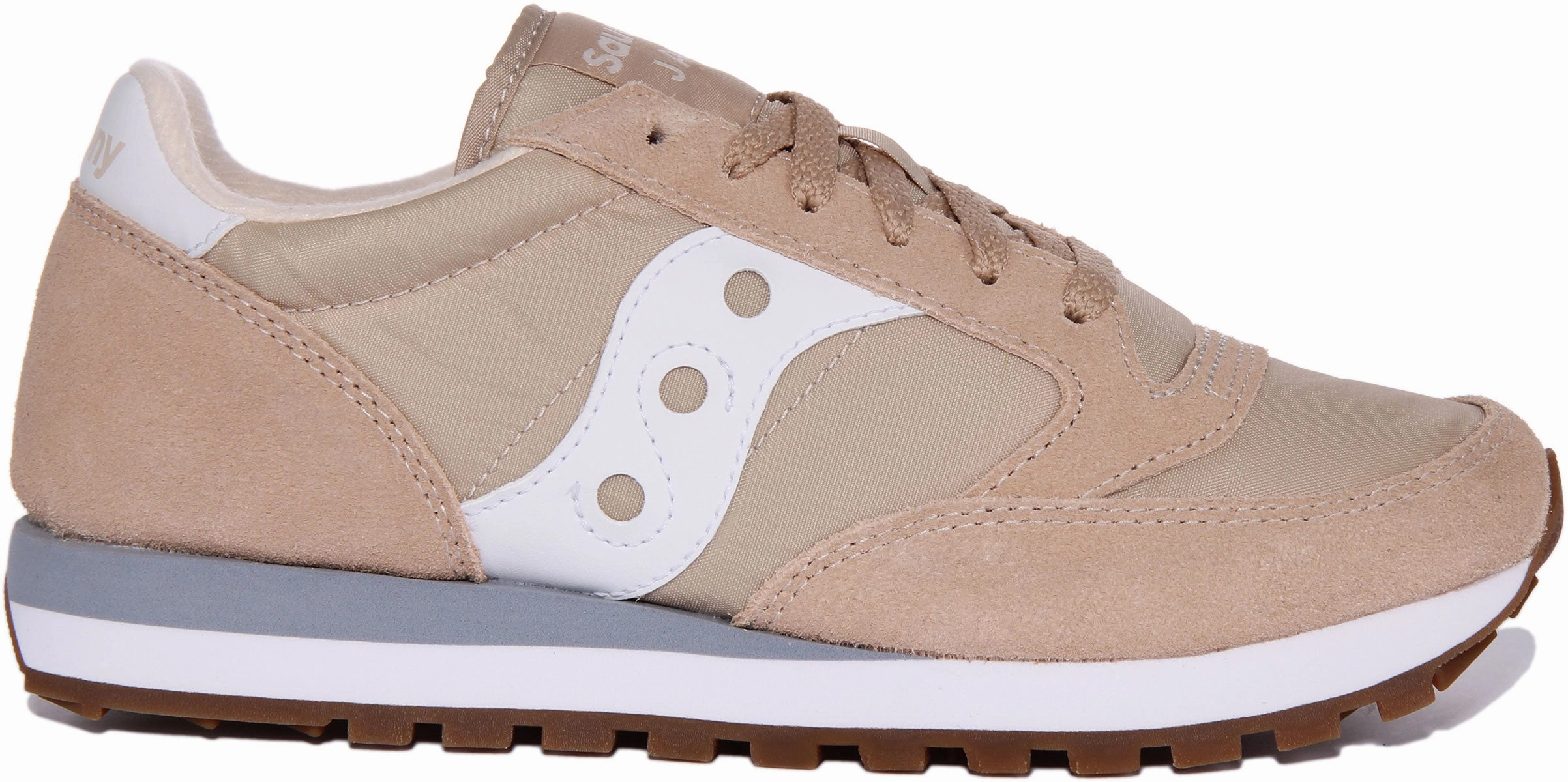 Padded Tongue Saucony Jazz Original In White Beige For Men