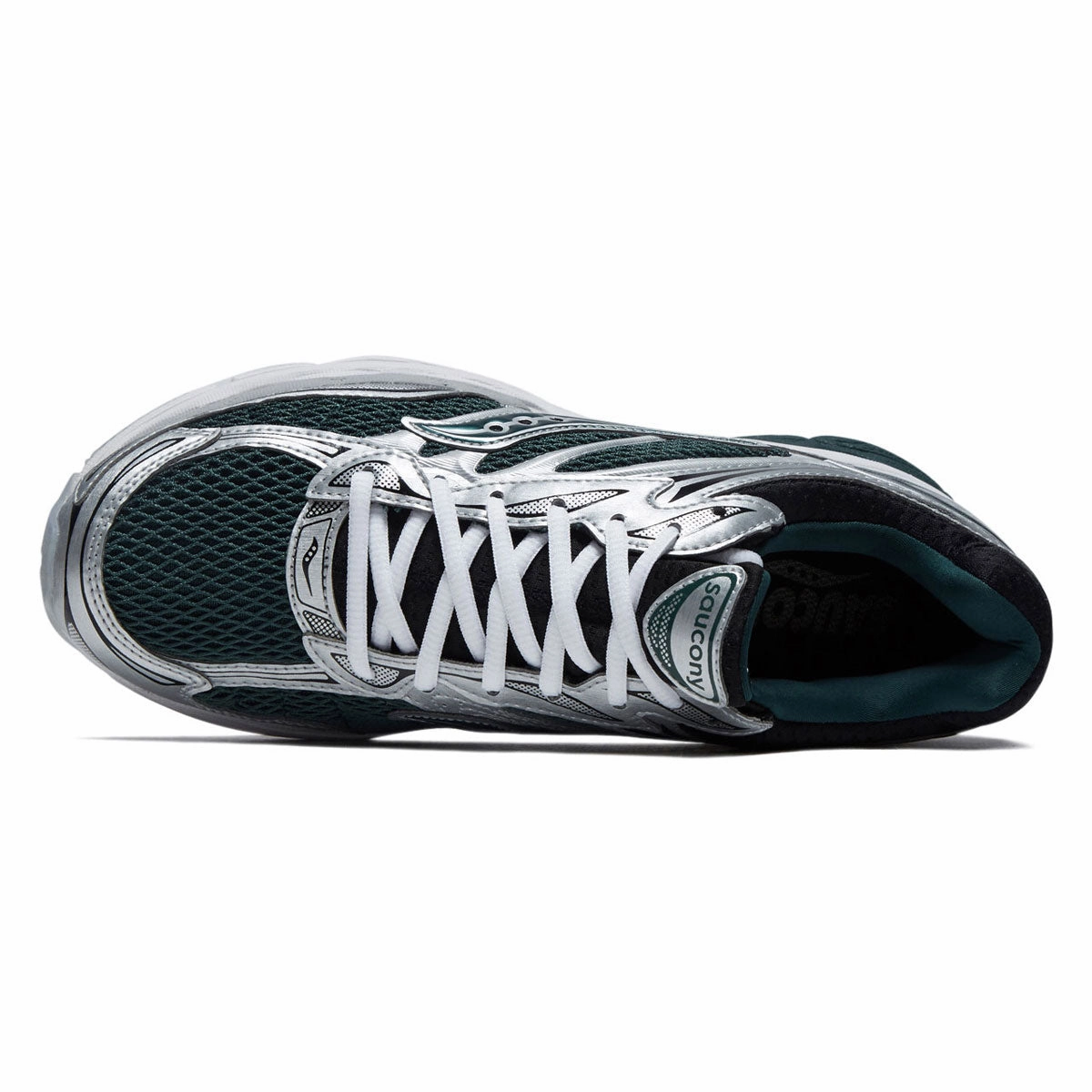 Padded Tongue Thought Saucony Progrid Omni 9 Shoes - Green/Black