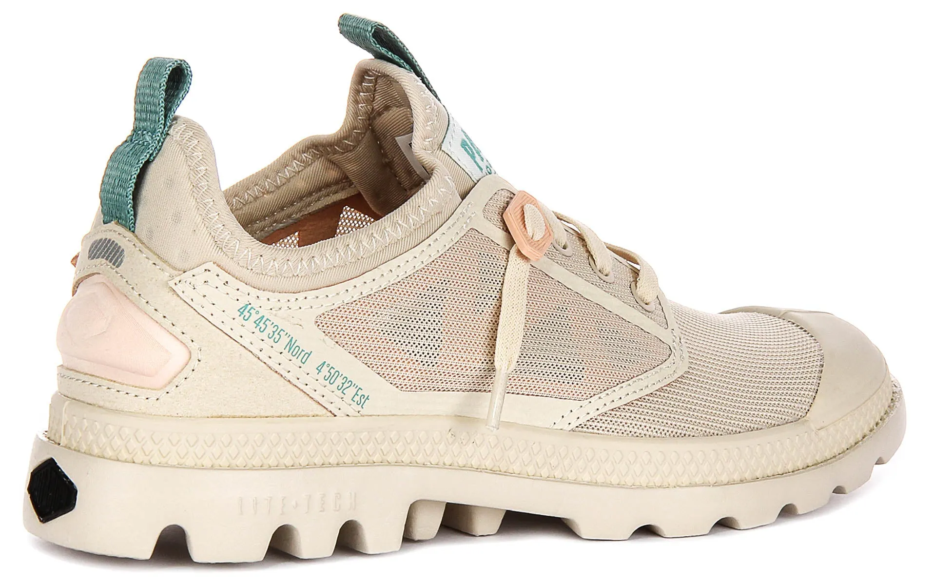 Palladium Pampa Lite Travel In Almond Air Bubble