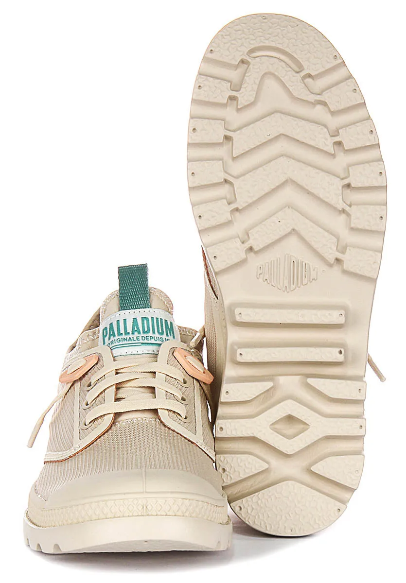 Palladium Pampa Lite Travel In Almond Air Bubble