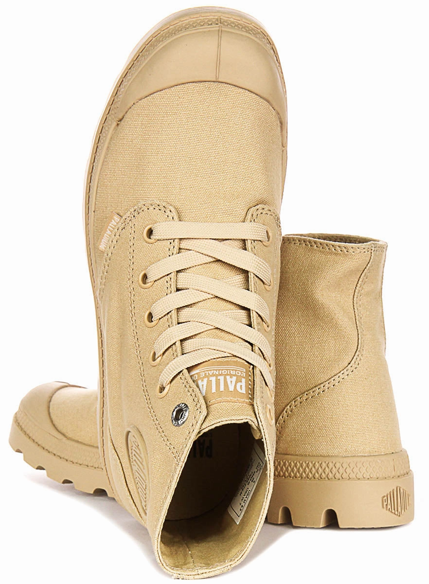 Palladium Mono Chrome In Beige Boots Outdoor Footgear Gear Max