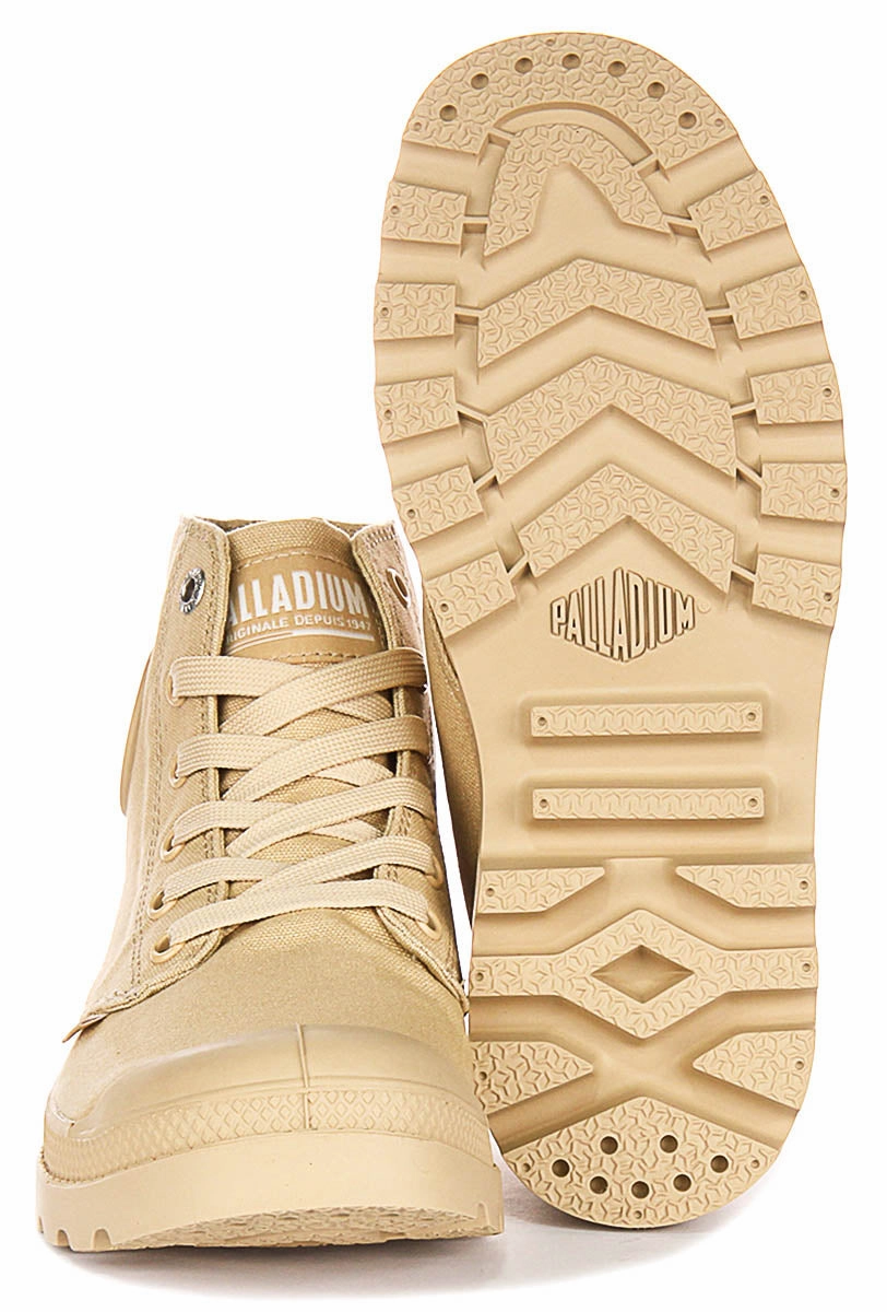 Palladium Mono Chrome In Beige Boots Outdoor Footgear Gear Max