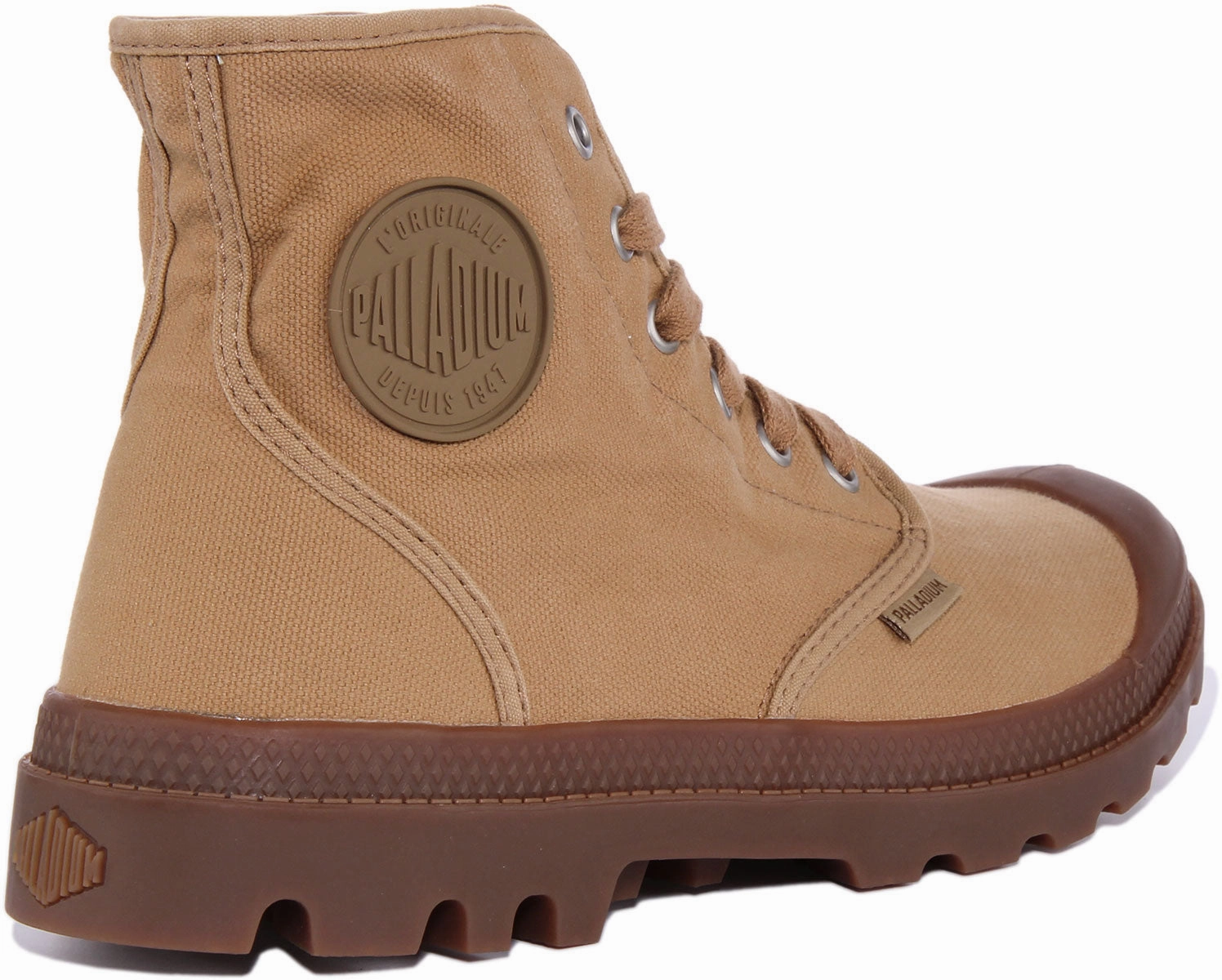 Palladium Pampa Hi In Sand Boots For Men Durable Leather
