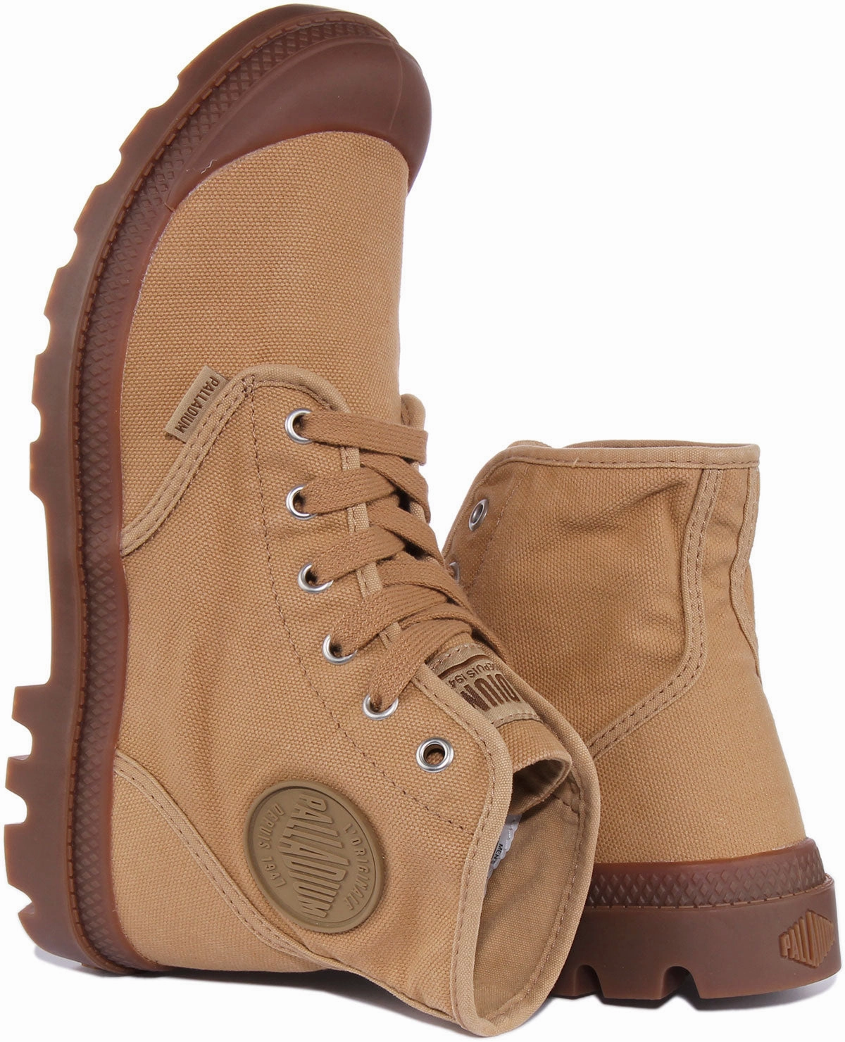 Palladium Pampa Hi In Sand Boots For Men Durable Leather