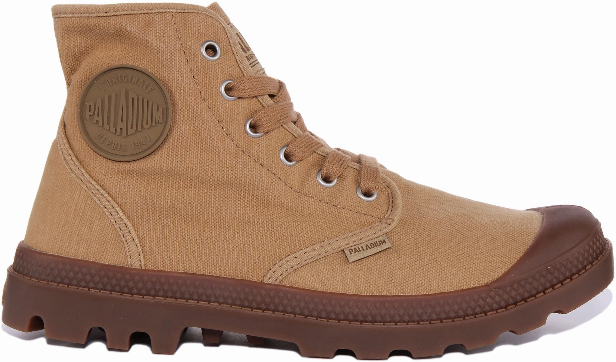 Palladium Pampa Hi In Sand Boots For Men Durable Leather