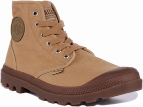 Quick Fit Palladium Pampa Hi In Sand Boots For Men