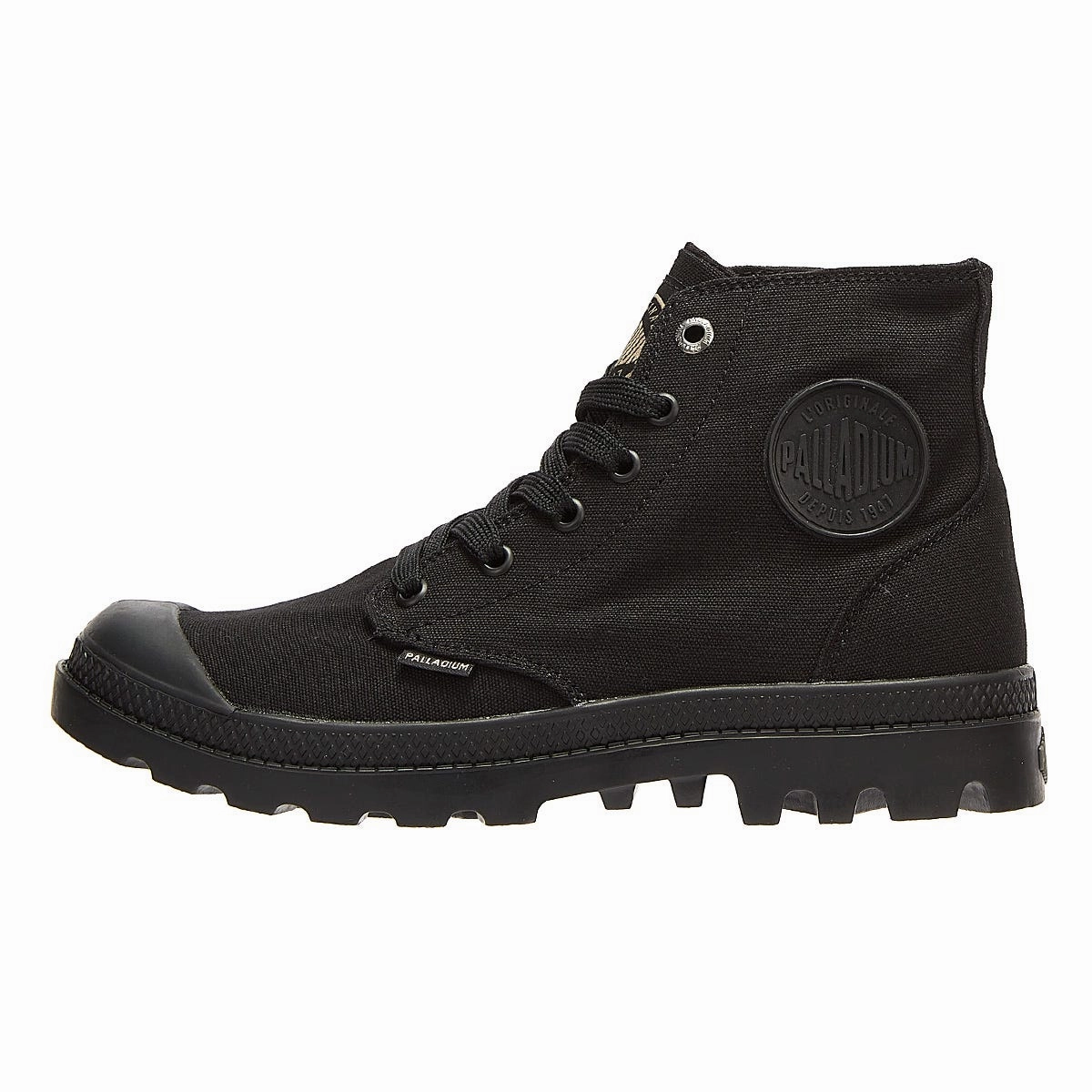 Palladium Pampa Hi Mono Chrome Black Boots Steady Step