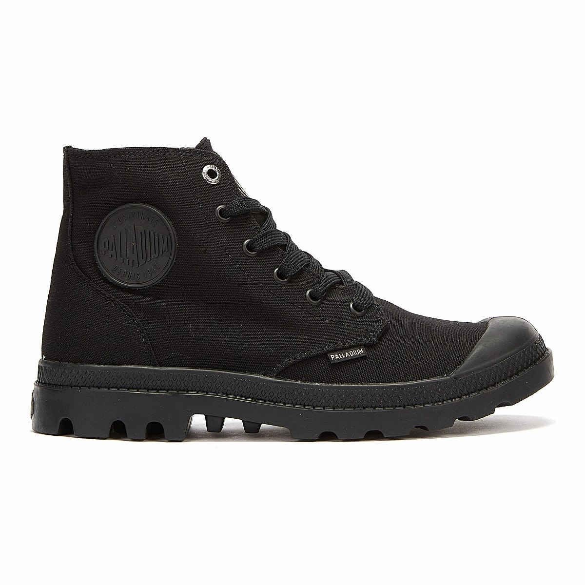 Palladium Pampa Hi Mono Chrome Black Boots Steady Step