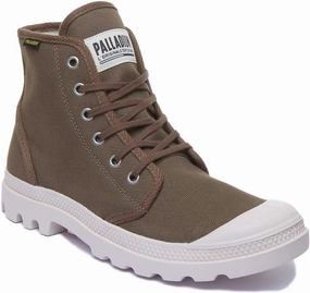 Run Club Palladium Pampa Hi Original In Olive